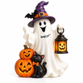 Halloween Ghost Pumpkin Lantern